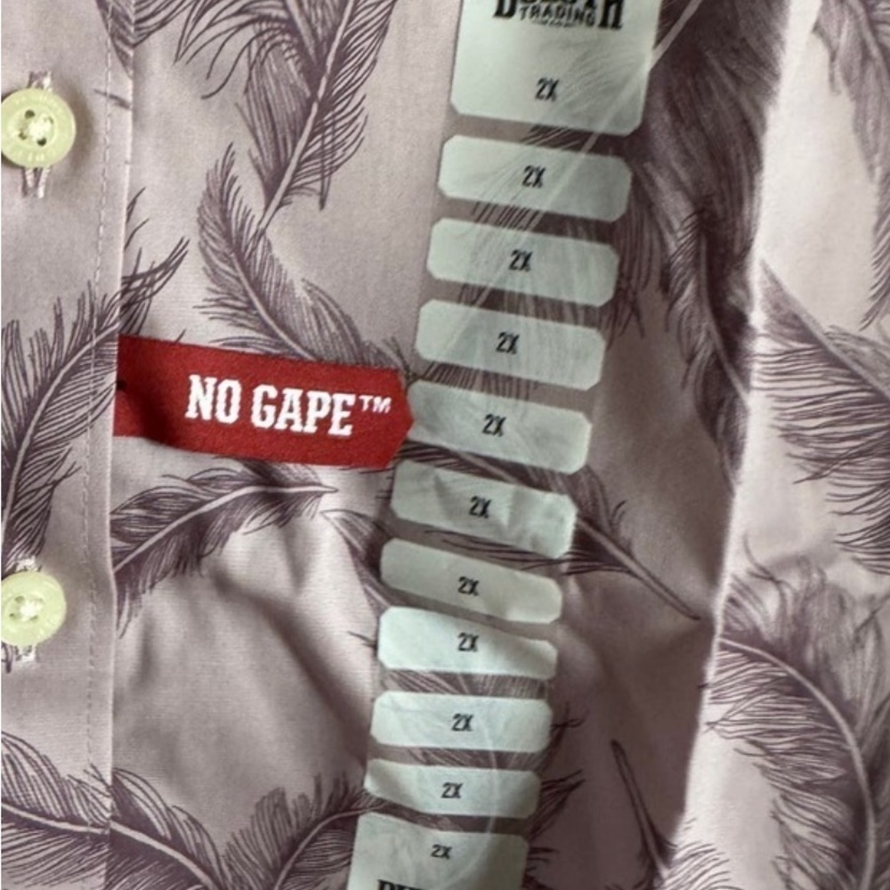 Duluth Trading Company Regular & PlusSize Button Down Feather Blouse Shirt NEW - Picture 7 of 7